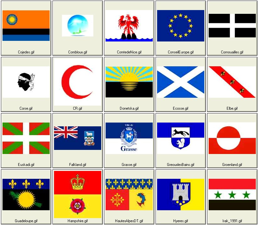 autres drapeaux reconnus (2me partie)