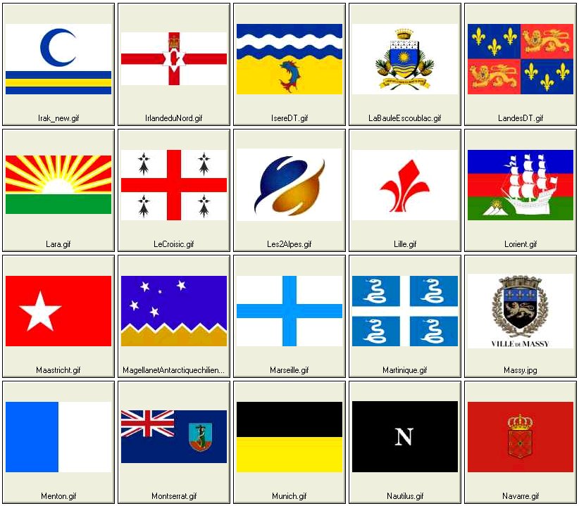 autres drapeaux reconnus (3me partie)