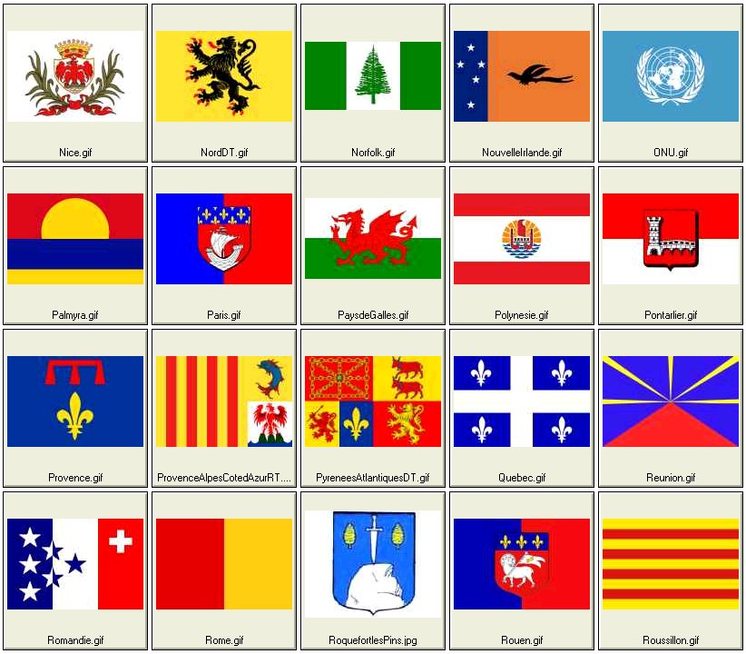 autres drapeaux reconnus (4me partie)